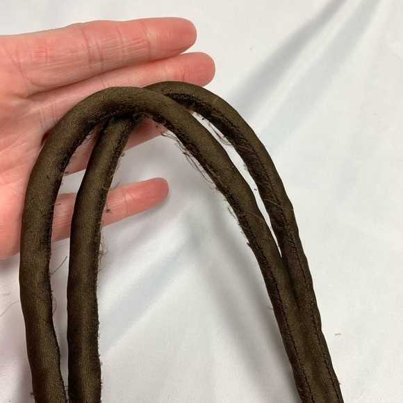 VINTAGE Beaded Handbag Brown - Picture 4 of 7